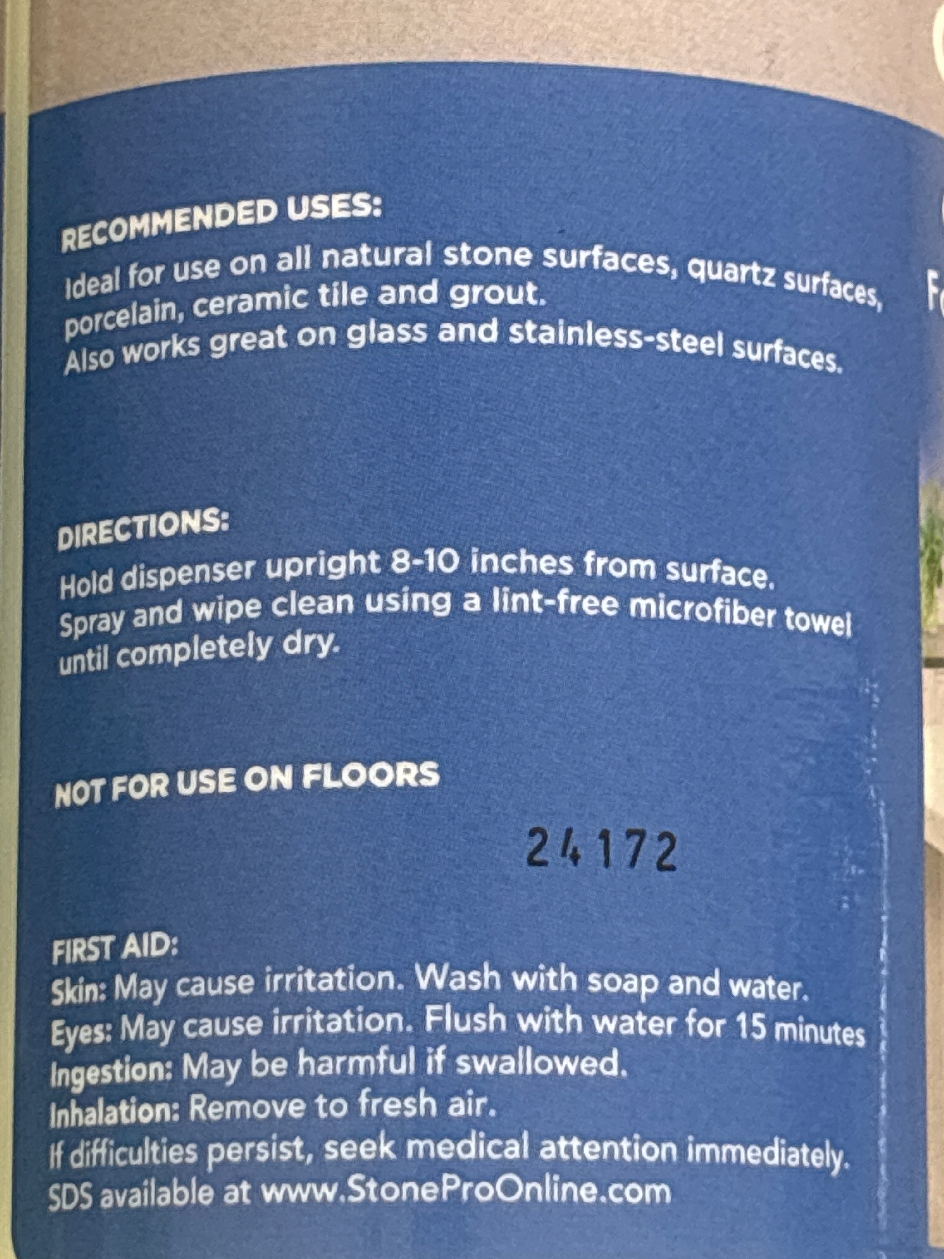 Olympus Stone Care Countertop Polish